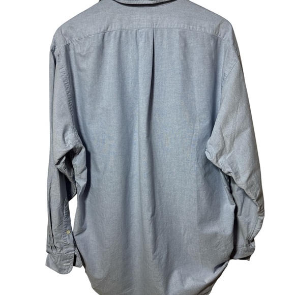 Ralph Lauren Buttondown Shirt Blue Men Size M - Picture 9 of 9